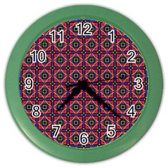 Torenia Color Wall Clock by deformigo