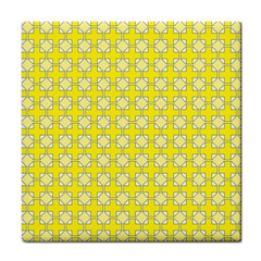 Goldenrod Tile Coaster by deformigo