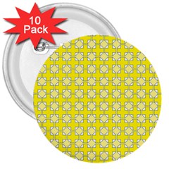 Goldenrod 3  Buttons (10 Pack)  by deformigo