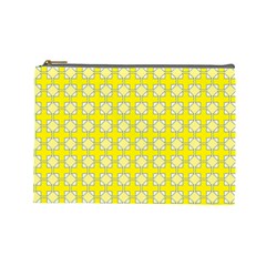 Goldenrod Cosmetic Bag (large) by deformigo