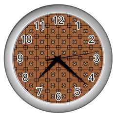 Midica Wall Clock (silver) by deformigo