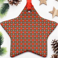 Tithonia Star Ornament (two Sides)