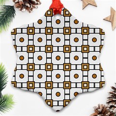 Peola Snowflake Ornament (two Sides)