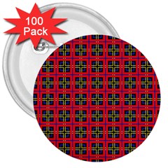 Wolfville 3  Buttons (100 Pack)  by deformigo