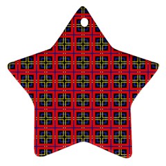 Wolfville Star Ornament (two Sides)