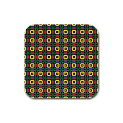 Komodo Rubber Square Coaster (4 Pack)  by deformigo