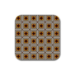 Leptis Rubber Square Coaster (4 Pack)  by deformigo