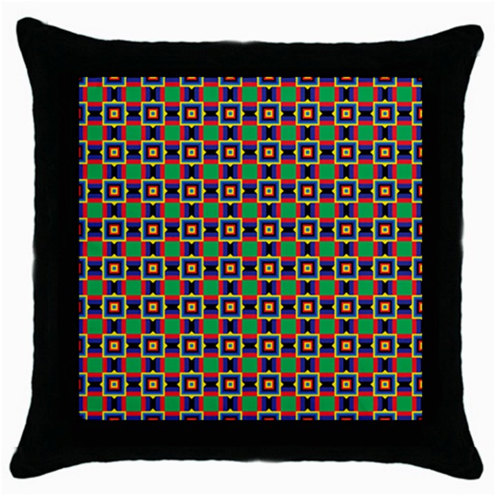 Navasota Throw Pillow Case (Black)