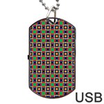 Navasota Dog Tag USB Flash (Two Sides) Back