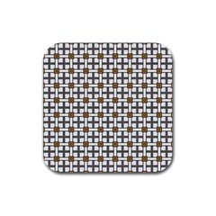 William Fairwell Rubber Square Coaster (4 Pack) 