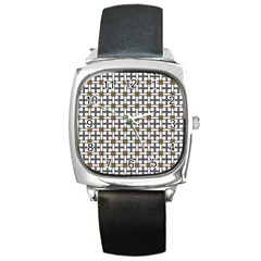 William Fairwell Square Metal Watch by deformigo