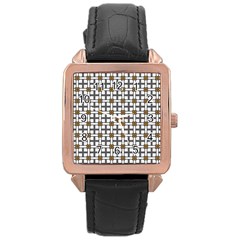 William Fairwell Rose Gold Leather Watch  by deformigo