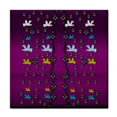 Birds In Freedom And Peace Face Towel