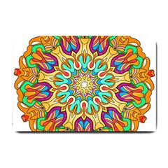 Healing Energy Of My Inner Voice Small Doormat  by rafimotion