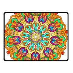 Healing Energy Of My Inner Voice Double Sided Fleece Blanket (small)  by rafimotion