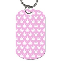 Kawaii Cannabis  Dog Tag (one Side)