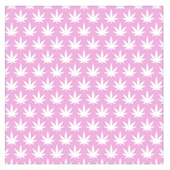 Kawaii Cannabis  Large Satin Scarf (square)