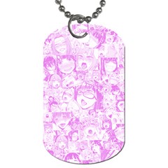 Pink Hentai  Dog Tag (one Side)