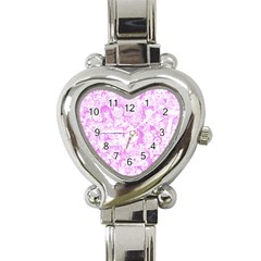 Pink Hentai  Heart Italian Charm Watch