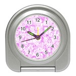 Pink Hentai  Travel Alarm Clock Front