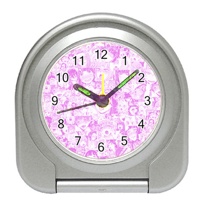 Pink Hentai  Travel Alarm Clock