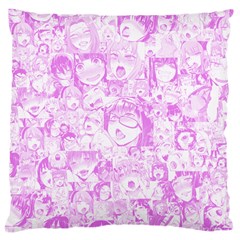 Pink Hentai  Large Cushion Case (one Side) by thethiiird