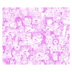 Pink Hentai  Double Sided Flano Blanket (Small)  50 x40  Blanket Back