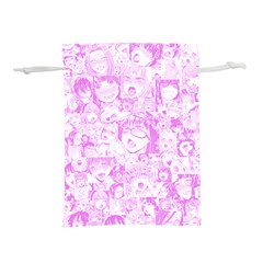 Pink Hentai  Lightweight Drawstring Pouch (l) by thethiiird