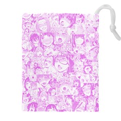 Pink Hentai  Drawstring Pouch (4xl) by thethiiird