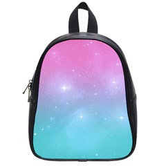 Pastel Goth Galaxy  School Bag (small) by thethiiird