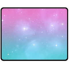 Pastel Goth Galaxy  Fleece Blanket (medium) 