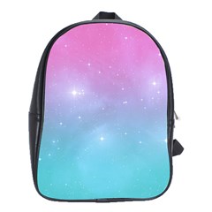 Pastel Goth Galaxy  School Bag (xl) by thethiiird