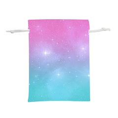 Pastel Goth Galaxy  Lightweight Drawstring Pouch (m) by thethiiird