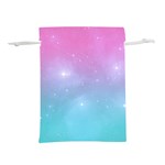 Pastel Goth Galaxy  Lightweight Drawstring Pouch (M) Front