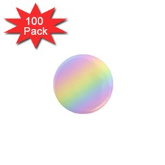 Pastel Goth Rainbow  1  Mini Magnets (100 Pack)  by thethiiird