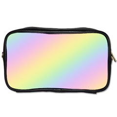 Pastel Goth Rainbow  Toiletries Bag (one Side) by thethiiird