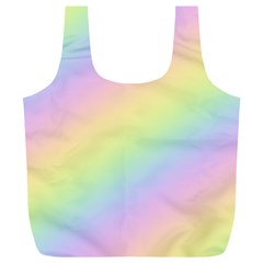 Pastel Goth Rainbow  Full Print Recycle Bag (xl) by thethiiird