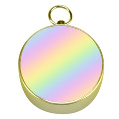 Pastel Goth Rainbow  Gold Compasses by thethiiird