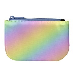 Pastel Goth Rainbow  Large Coin Purse by thethiiird