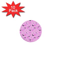 Spooky Pastel Goth  1  Mini Buttons (10 Pack)  by thethiiird