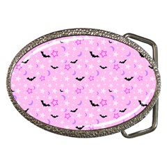 Spooky Pastel Goth  Belt Buckles by thethiiird