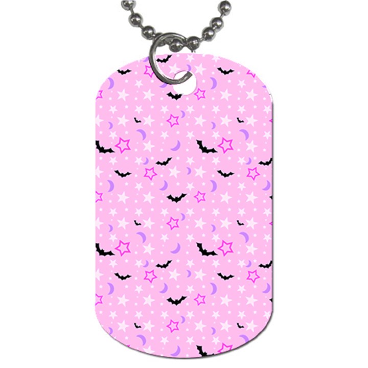 Spooky Pastel Goth  Dog Tag (One Side)