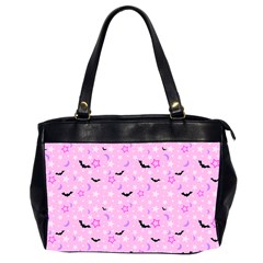 Spooky Pastel Goth  Oversize Office Handbag (2 Sides) by thethiiird