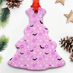 Spooky Pastel Goth  Christmas Tree Ornament (two Sides) by thethiiird