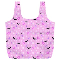 Spooky Pastel Goth  Full Print Recycle Bag (xxxl) by thethiiird