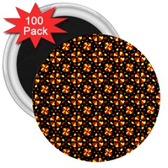 Rbyc-3-5 3  Magnets (100 Pack) by ArtworkByPatrick