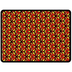 Rby-c-3-6 Fleece Blanket (large)  by ArtworkByPatrick