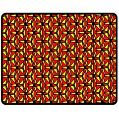 Rby-c-3-6 Double Sided Fleece Blanket (medium)  by ArtworkByPatrick