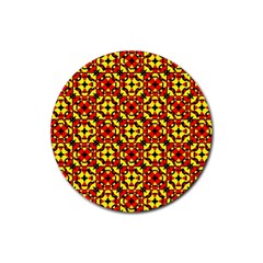 Rby-c-3-9 Rubber Coaster (round)  by ArtworkByPatrick