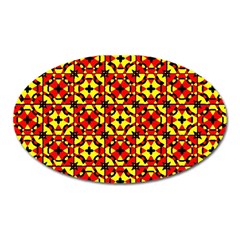 Rby-c-3-9 Oval Magnet by ArtworkByPatrick